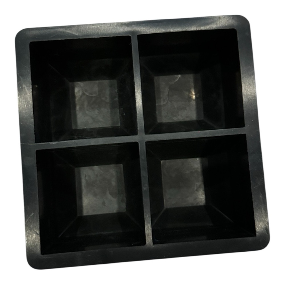 Black Silicone Ice Cube Tray